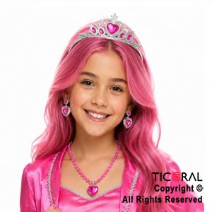 SET PRINCESA ROSA X 3 UNIDADES